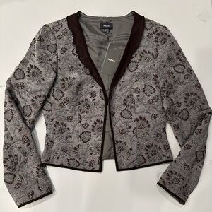 MEXX Women's Gray Floral Jacket